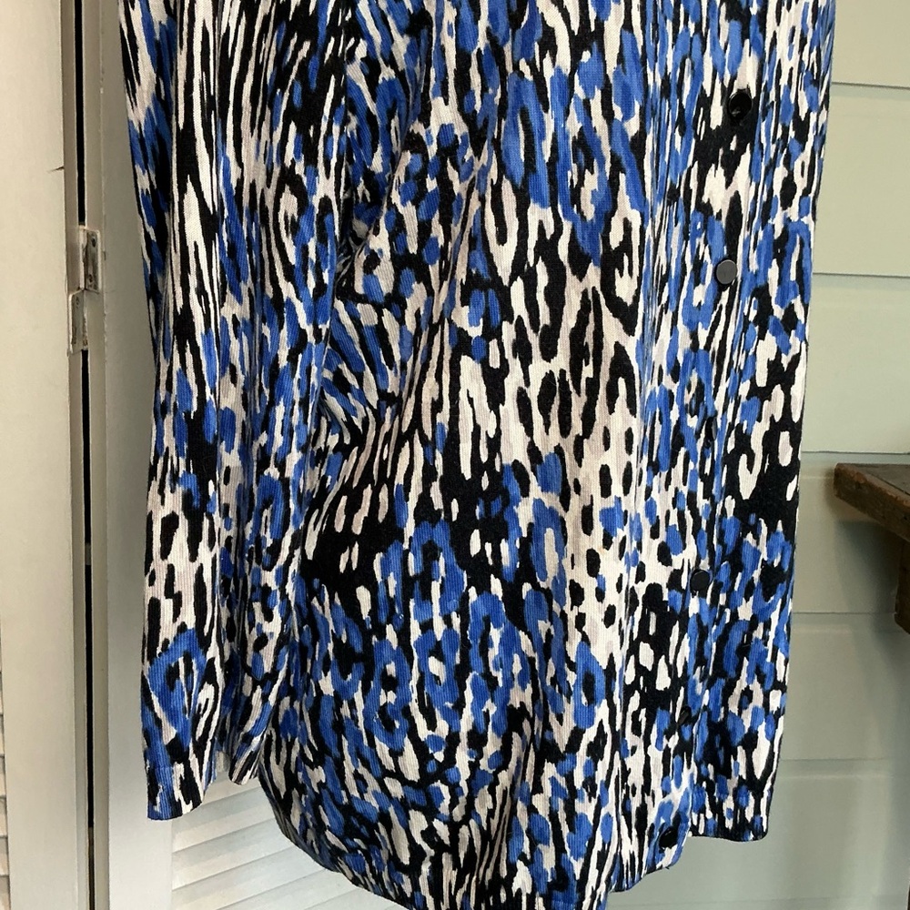 Talbots Nantucket Multicolor Patterned Cotton Car… - image 3